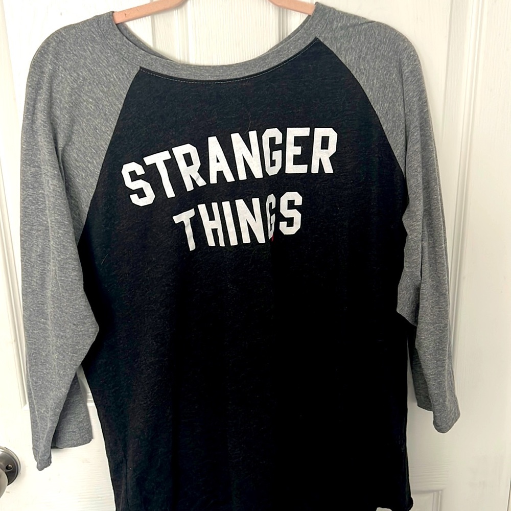 Stranger things quarter sleeve